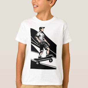 T-shirt Skateboard pour enfants