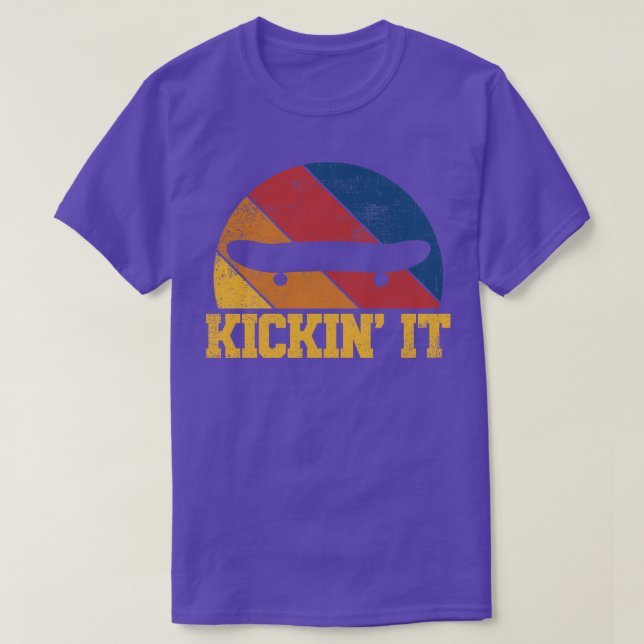 T-shirt Skateboard Skateboard Patins (Design devant)