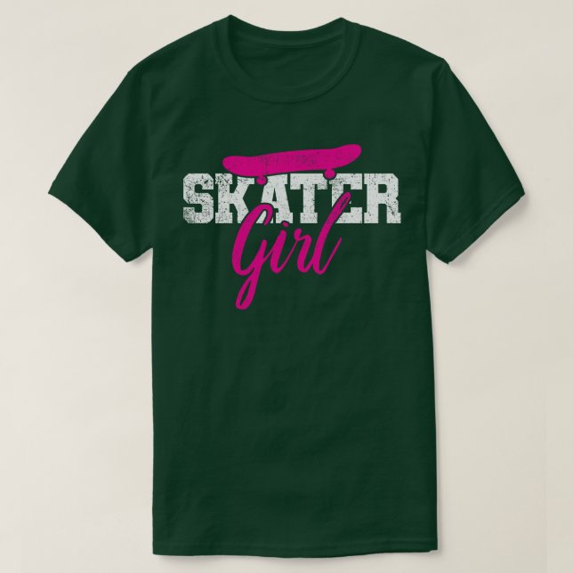 T-shirt Skateboard Skateboard Skate Skate (Design devant)