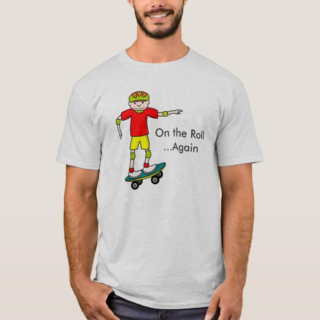 T-Shirt (Skateboarder) (Devant)