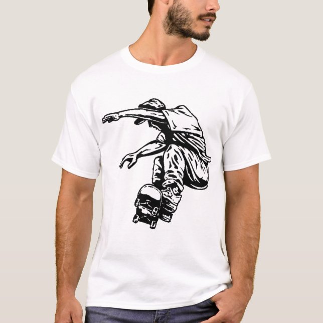 T-shirt Skateboarder Joe (Devant)