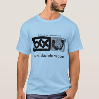T-shirt Skatefam.com - par ?ère version de Dame-o
