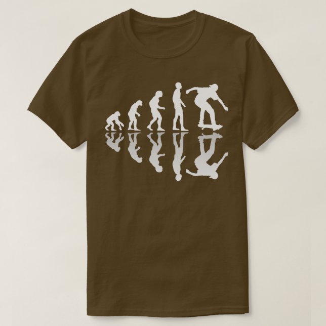 T-shirt Skater Evolution (Design devant)