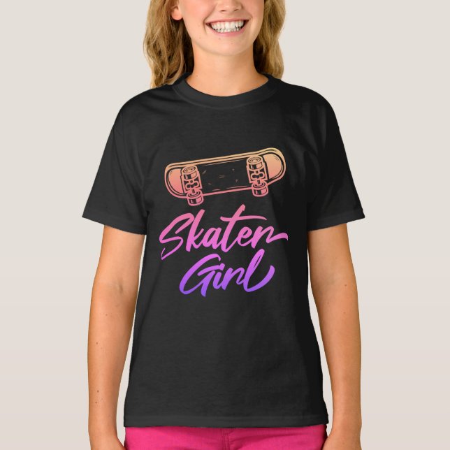 T-shirt Skater Girl (Devant)