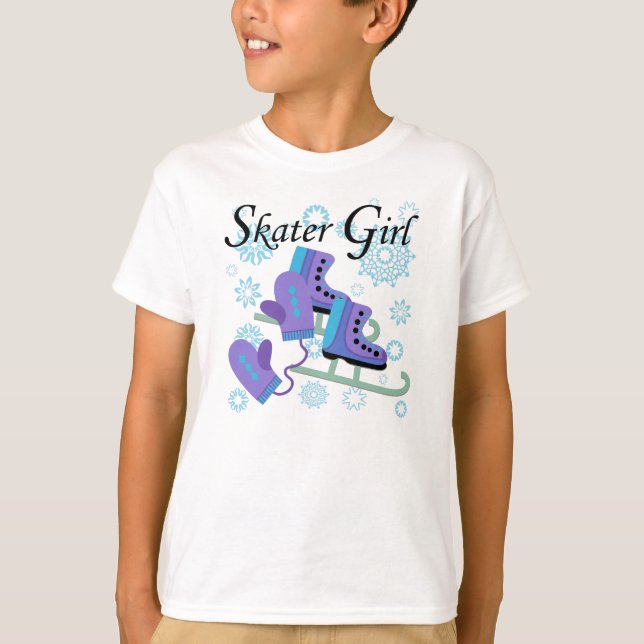 T-shirt Skater Girl (Devant)