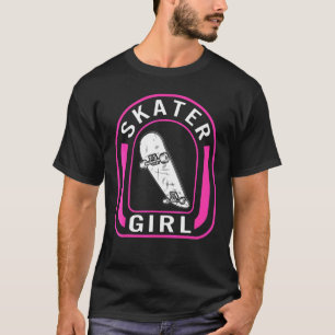 T-shirt Skater Girl Rollerblading Women's Skate Roller Rol