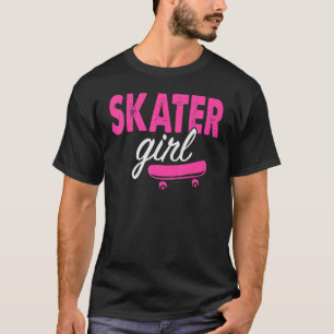 T-shirt Skater Girl Skateboard Skater skate board Girl