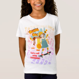 T-Shirt Skater Park Fun Girl Birthday Party