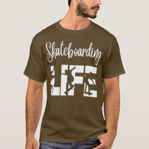 T-shirt Skaters Avoir du plaisir Pro Skateboard vie Cadeau