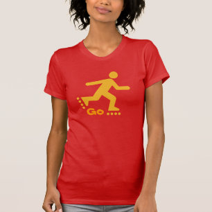 T-shirt Skaters Design, Go patinage
