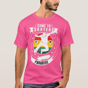 T-shirt Skaters Paradise Skate Retro Skate