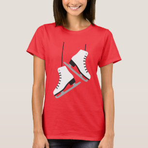 T-shirt Skates fémorales blancs