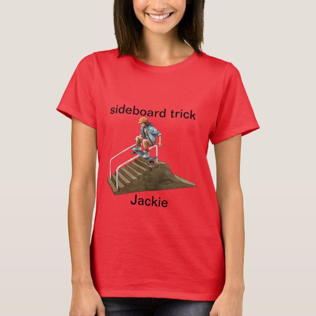 T-shirt skateur (Devant)