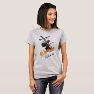 T-shirt Skateuse de sport extrême rétro Femmes
