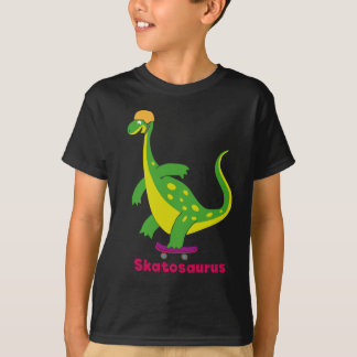 T-shirt Skatosaure noir