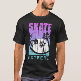 T-shirt Skeat Bord Patinage Sport Hobby Guy Boy Man Skeete
