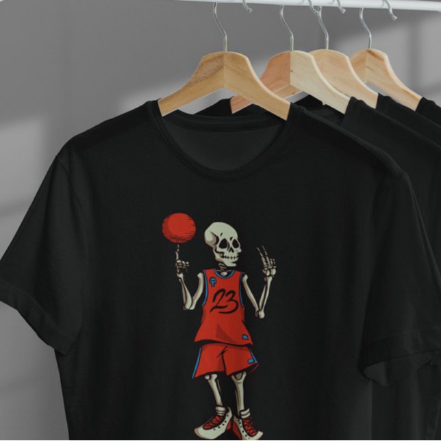 T-shirt Skeleton Basket (Créateur téléchargé)