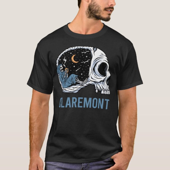 T-shirt Skeleton Claremont (Devant)