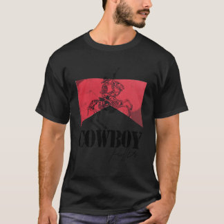 T-shirt Skeleton Cow Er Howdy Western Country Cow