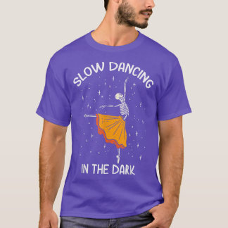 T-shirt Skeleton Danser lentement dans Dark Ballet Dancer 