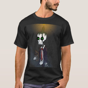 T-shirt Skeleton de minuit