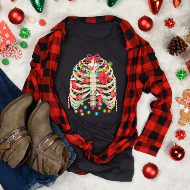 T-shirt Skeleton de Noël (Créateur téléchargé)