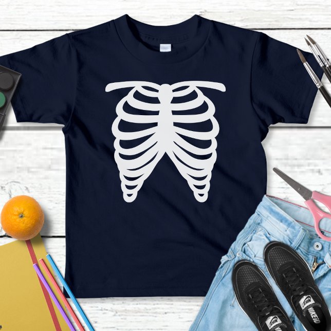 T-Shirt Skeleton d'Halloween (Créateur téléchargé)