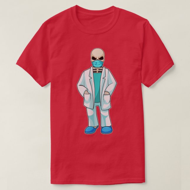 T-shirt Skeleton Docteur  (Design devant)