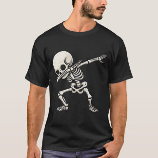 T-shirt Skeleton Garçons Enfants Hommes Drôle Halloween