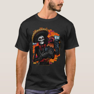 T-shirt Skeleton Mariachi