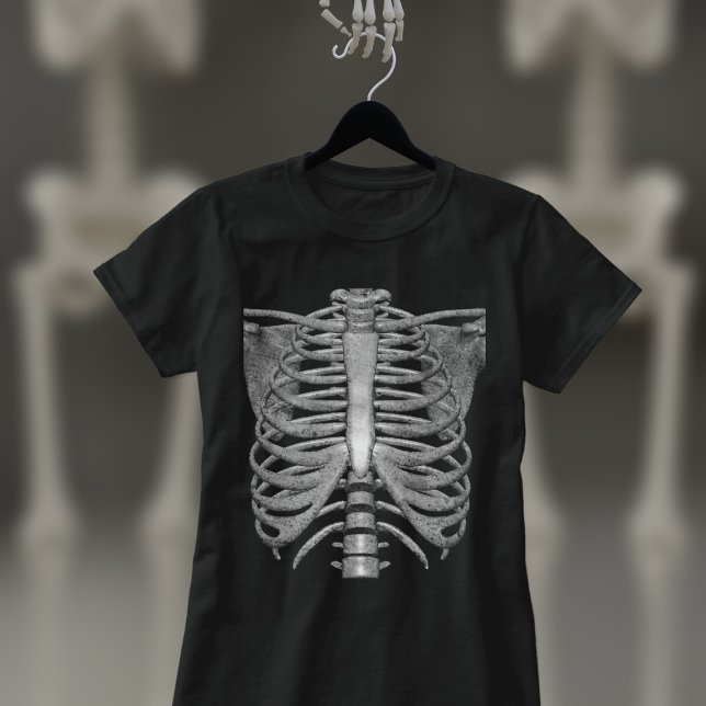 T-shirt Skeleton Ribs Easy Halloween Costume Garçon T-Shir (Classic Skeleton Ribs Easy Halloween Costume Tee. Throw it on and your done)