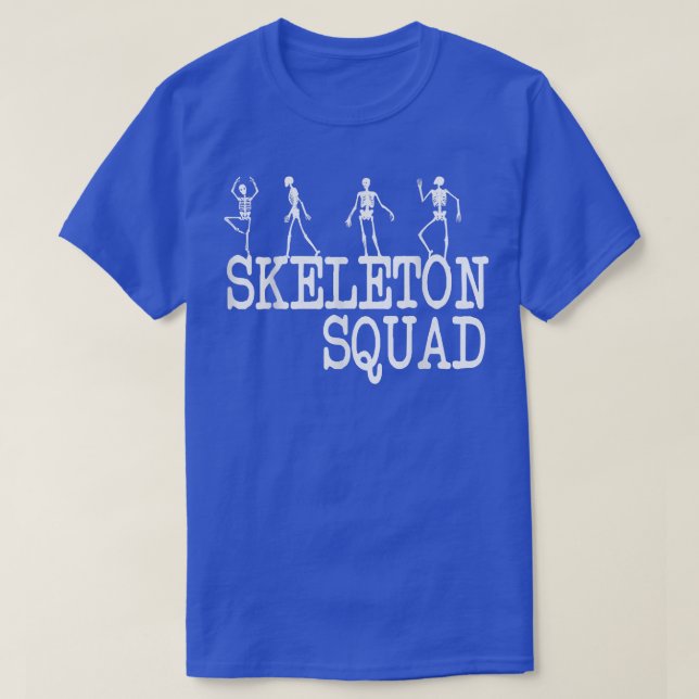 T-shirt Skeleton Squad Funny Radiology Graphic (Design devant)