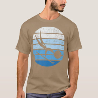 T-shirt Skeleton Team Winter Sports Vêtements Retro Skelet