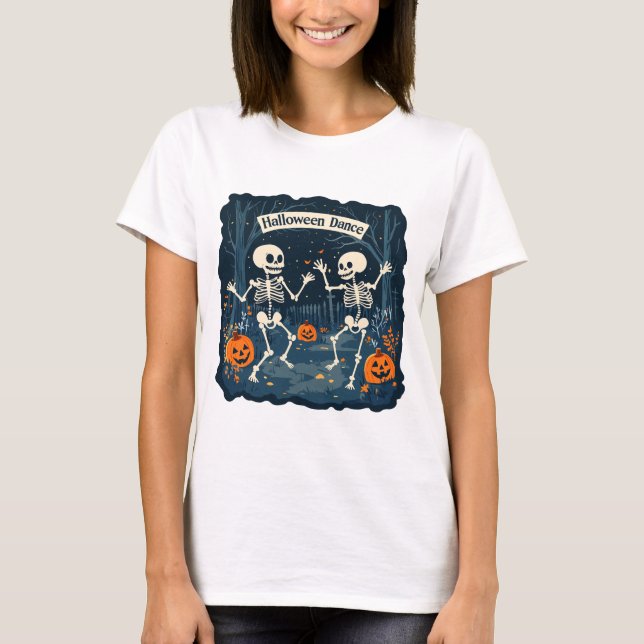 T-shirt Skeletons dansants (Devant)