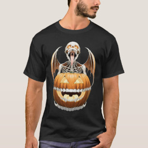 T-shirt Skeletons et crânes en métal lourd Halloween Art