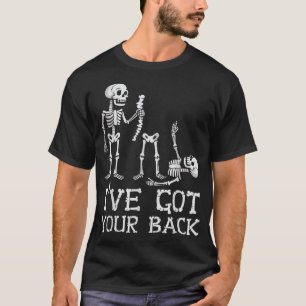 T-shirt Skeletons Halloween J'Ai Votre Costume Dos Hommes