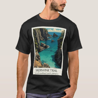 T-shirt Skerwinkrail Terre-Neuverinité Bay Randonnée côtiè
