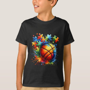 T-shirt Sketll Couleurs Arc-en-ciel de sensibilisation à l