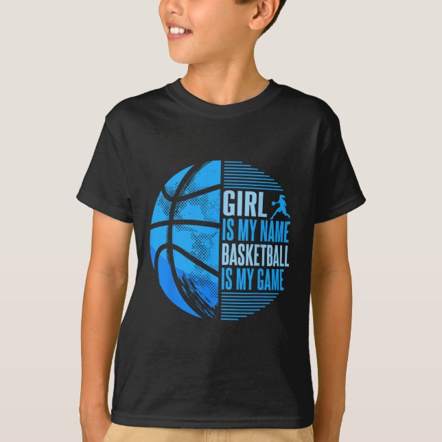 T-shirt Sketll Girl Sketll Player Girls (Devant)