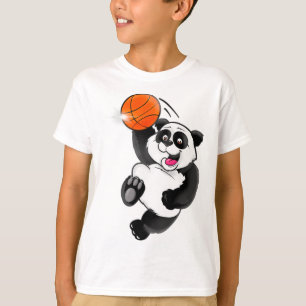T-shirt Sketll Panda Slam Dunk Amusants Enfants Adultes Sp