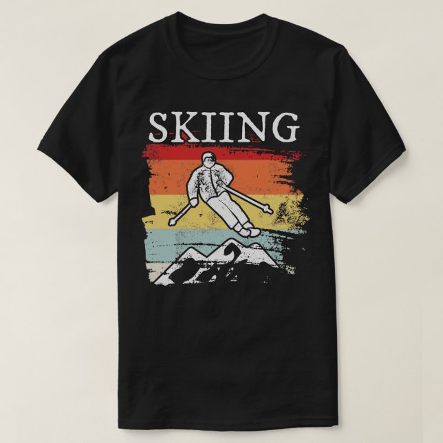 T-shirt Ski (Design devant)
