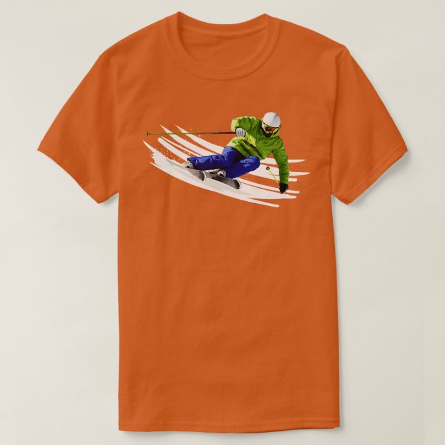 T-shirt Ski 2 (Design devant)