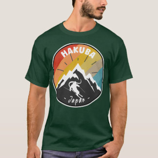 T-shirt Ski À Hakuba Japon