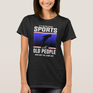 T-shirt Ski alpin retraité ski alpin ski alpin descente