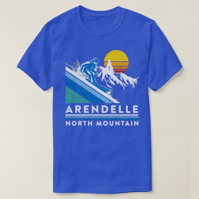 T-shirt Ski Arendelle3 (Design devant)