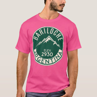 T-shirt Ski Bariloche Argentine Apres Ski Mountains Bas