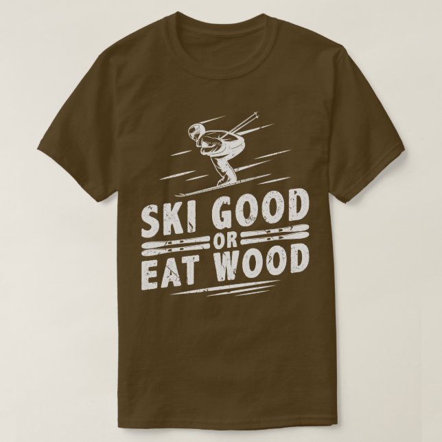 T-shirt Ski bien (Design devant)