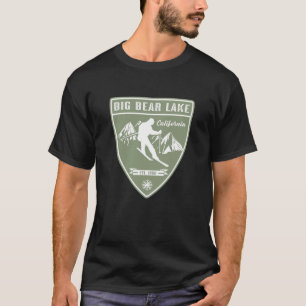 T-shirt Ski Big Bear Lake California