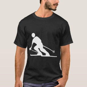 T-shirt Ski - Blanc