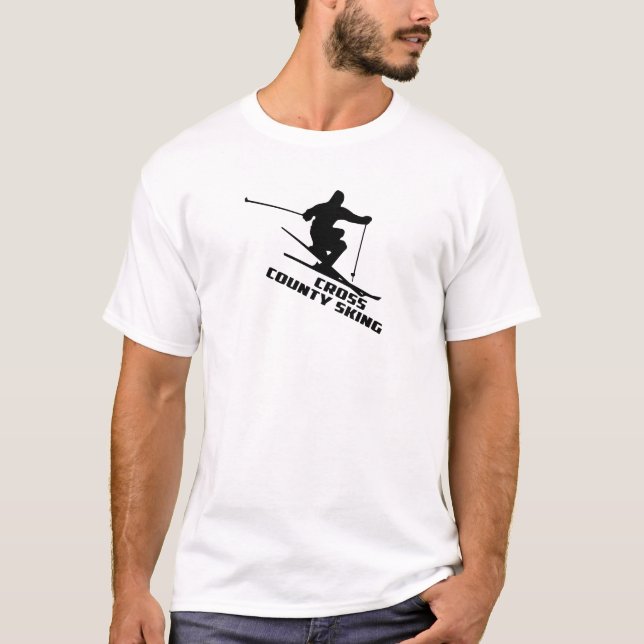 T-shirt Ski de fond (Devant)